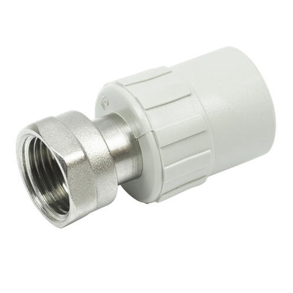 Mufa PP z półśrubunkiem gwint wewnętrzny 20x3/4 Tycner