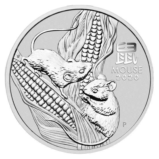 Srebrna moneta Rok Myszy 2020 1 uncja - wysyłka 24 h! - Mennica Skarbowa