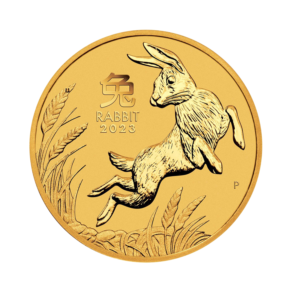 Złota moneta Rok Królika 2023 1/2 uncji - wysyłka 24 h! - Mennica Skarbowa