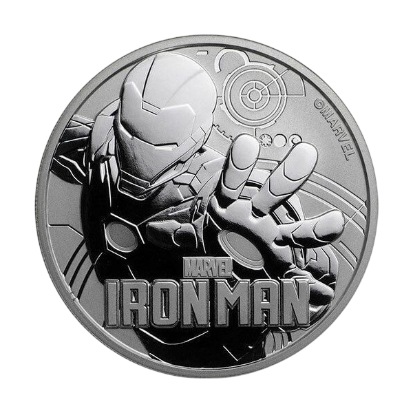 Srebrna moneta Marvel Series: Iron Man 1 uncja – wysyłka 24 h! - Mennica Skarbowa