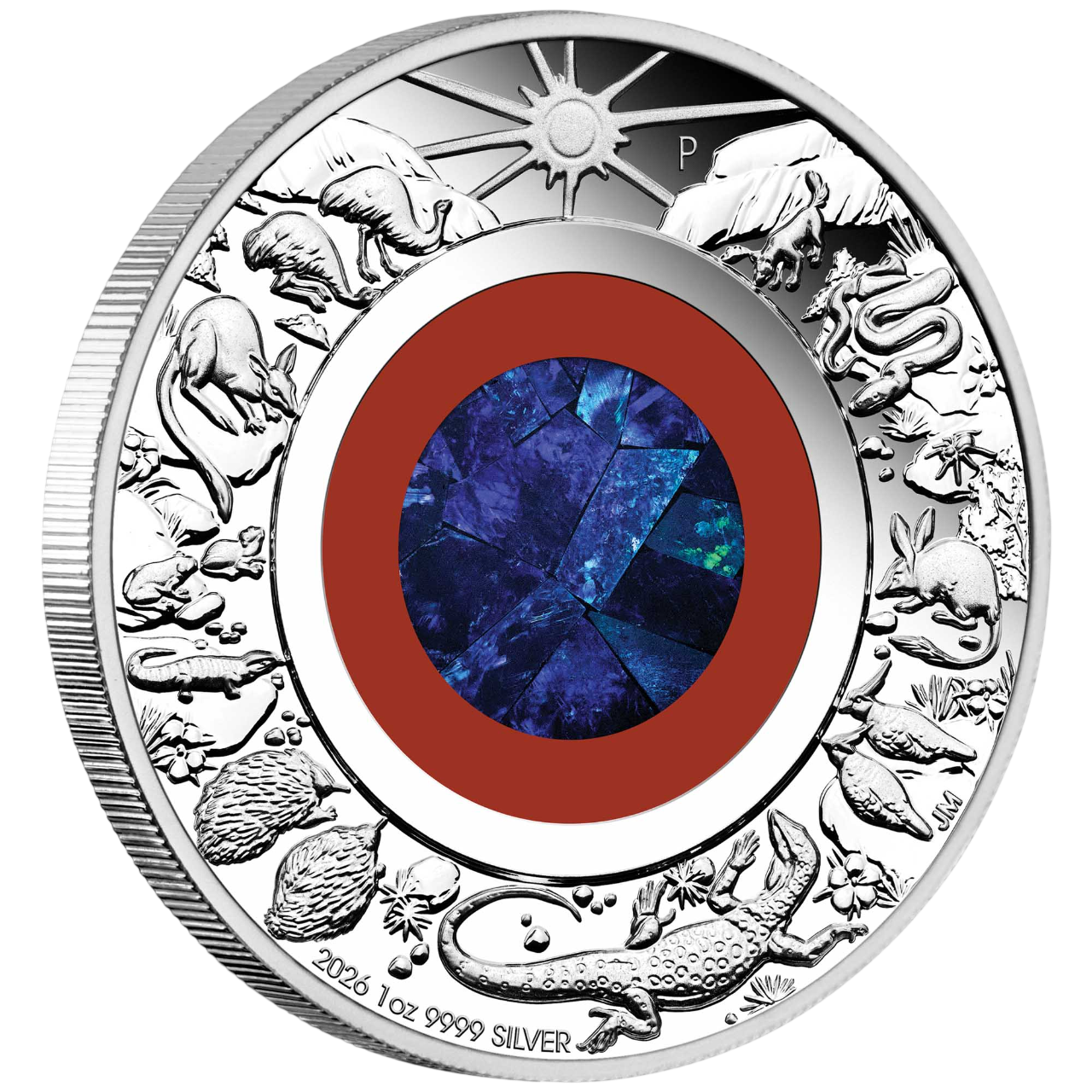 Srebrna moneta Cuda Australii Opal 1 uncja 2026 - wysyłka 24 h! - Mennica Skarbowa