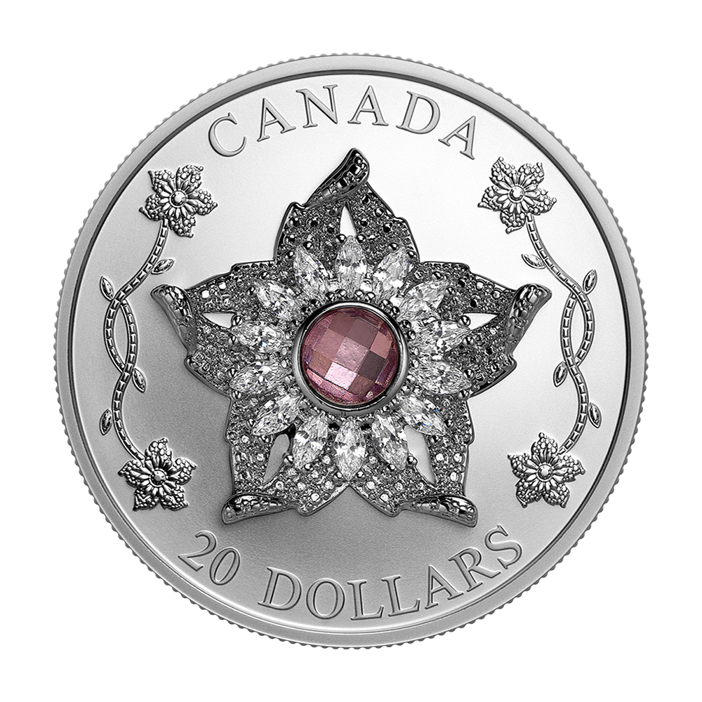 Srebrna moneta Klejnoty koronne: Broszka diamentowa Williamson 2025 - wysyłka 24 h! - Mennica Skarbowa