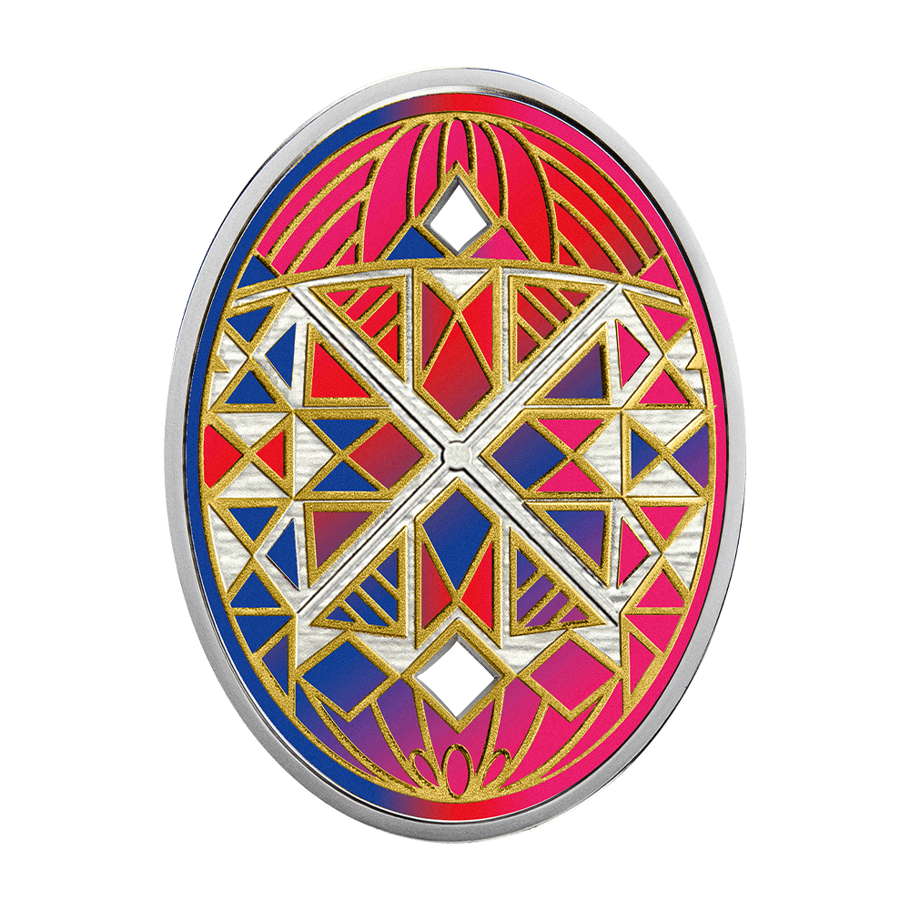 Srebrna moneta Wielkanocna, 500 franków CFA - wysyłka 24 h! - Mennica Skarbowa