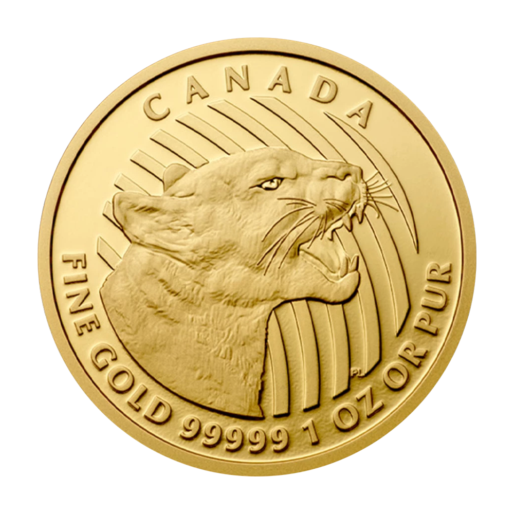 Złota moneta Zew Natury: Puma 1 uncja - wysyłka 24 h! - Mennica Skarbowa