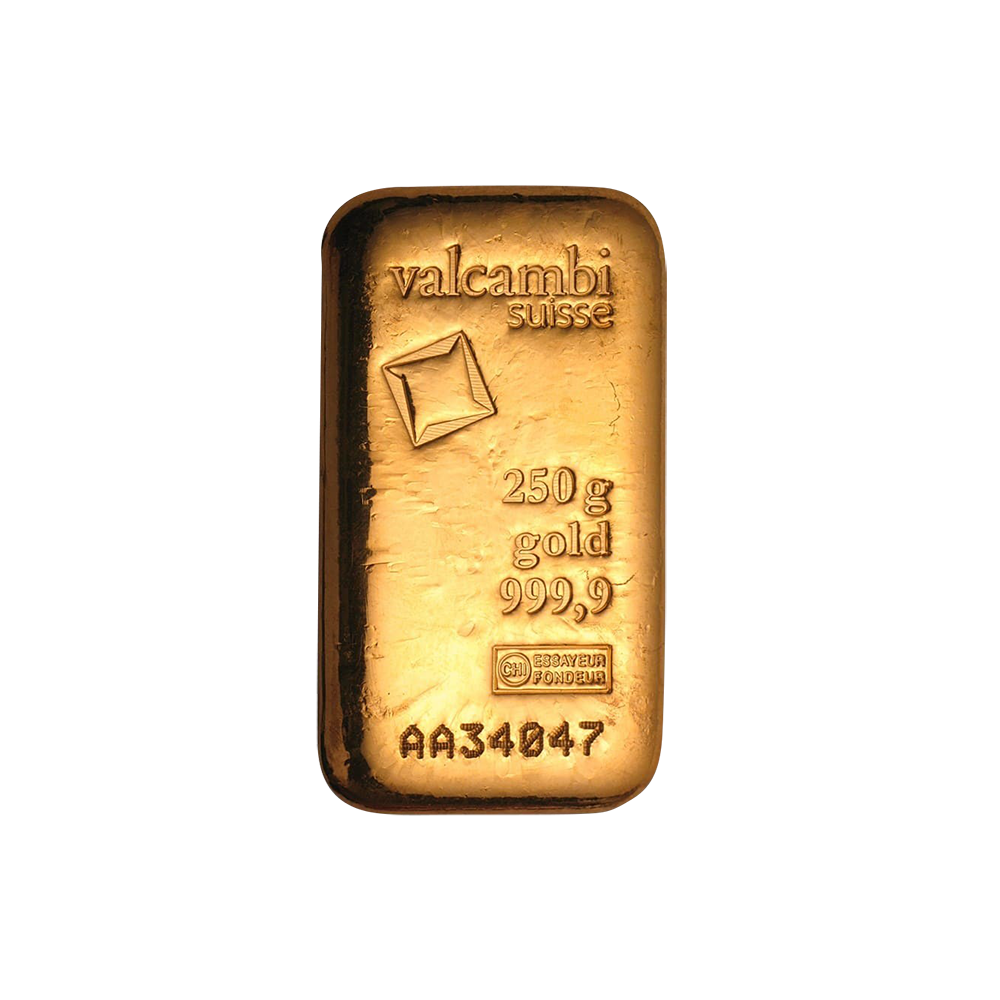 250 g Sztabka złota - wysyłka 24 h! - Mennica Skarbowa