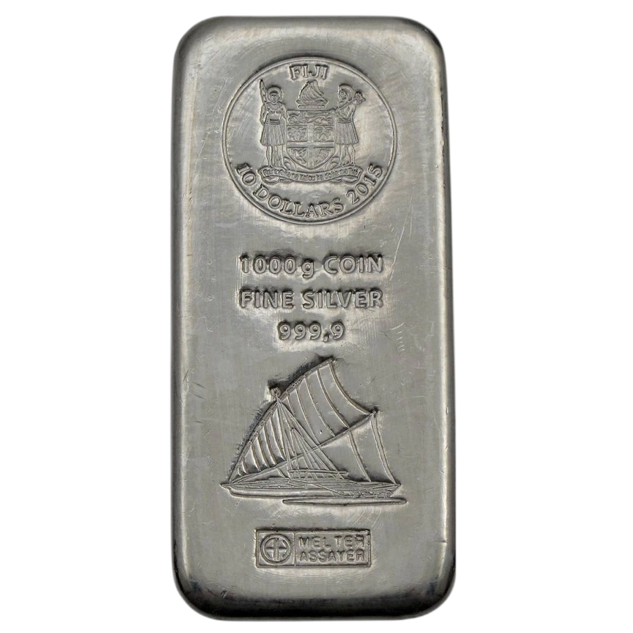 Srebrna sztabko moneta Fidżi 1000 g (1 kg) srebra - wysyłka 24 h! - Mennica Skarbowa