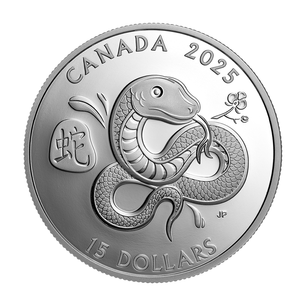 Srebrna moneta Kanadyjski Rok Węża 2025 1 uncja Proof - wysyłka 24 h! - Mennica Skarbowa