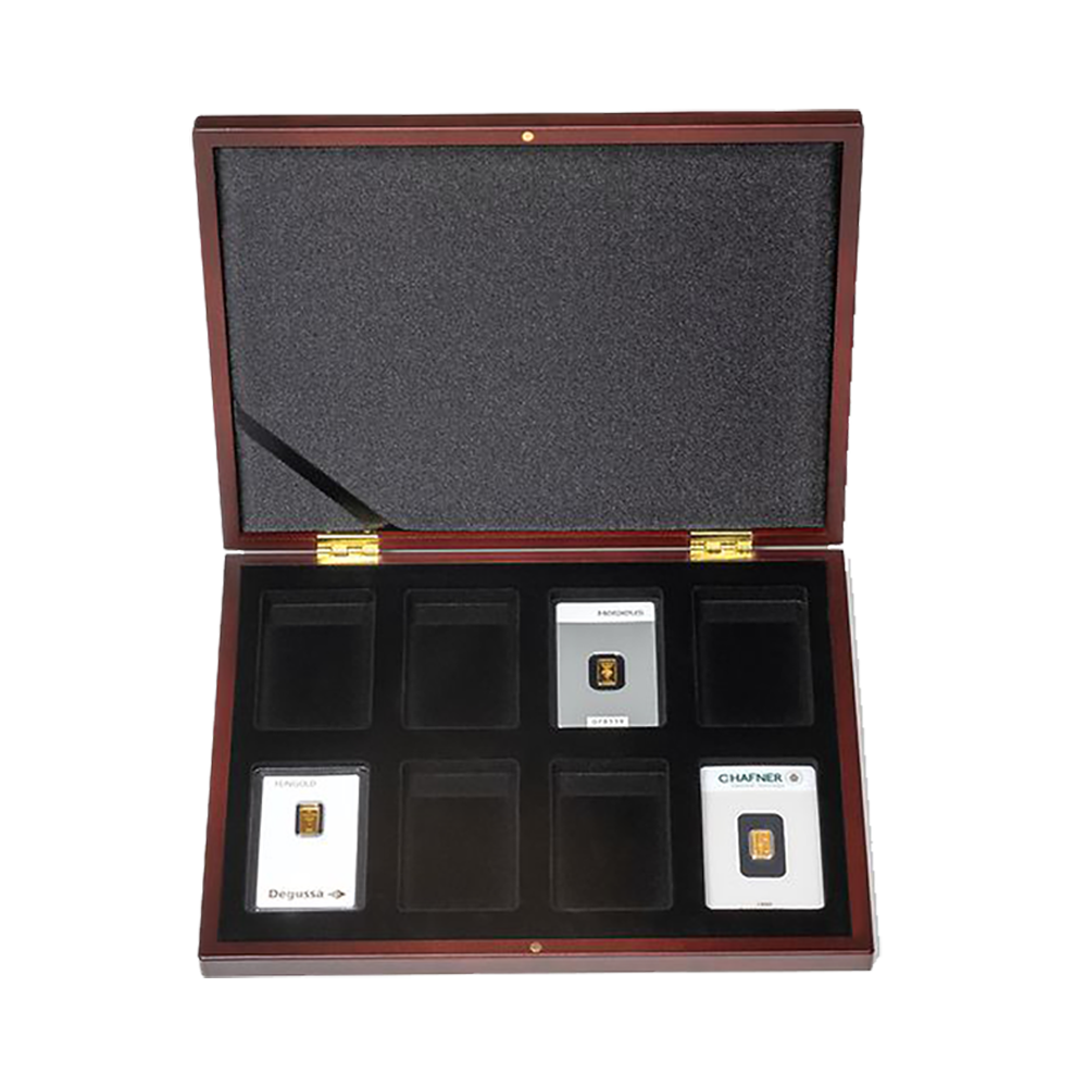 Etui drewniane Volterra na 8 sztabek - wysyłka 24 h! - Mennica Skarbowa