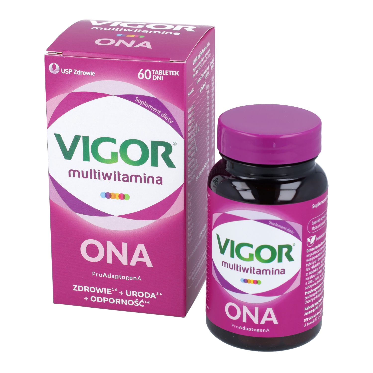 Vigor multiwitamina ona, 60 tabletek