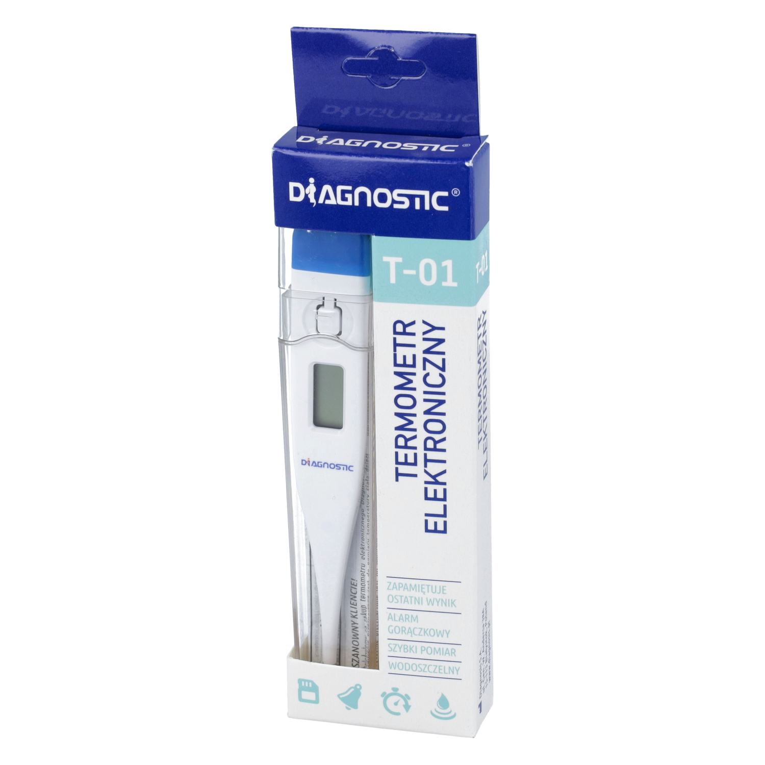 Diagnostic t-01 - termometr elektroniczny, 1 sztuka