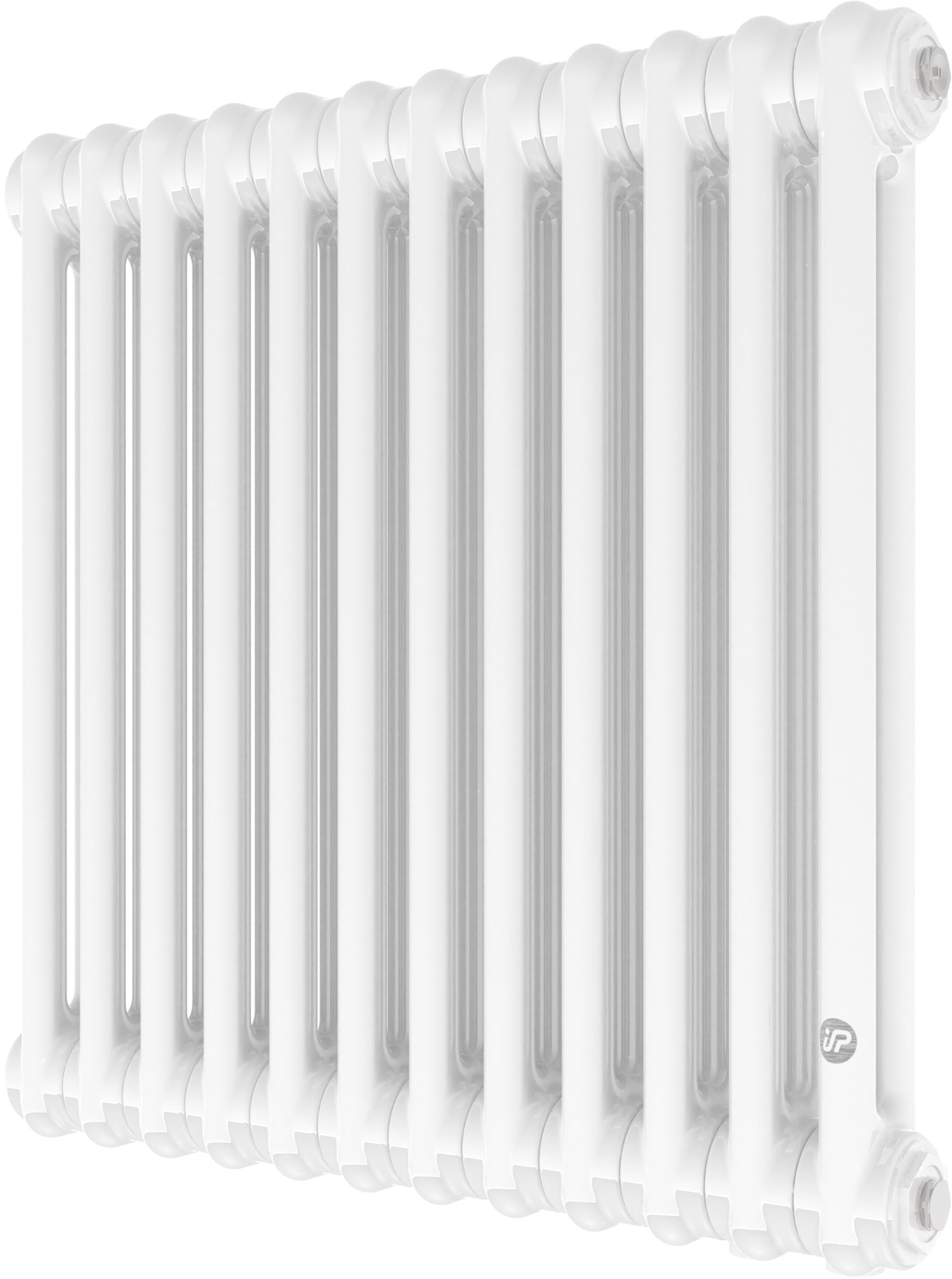 Instal Projekt Tubus 2 grzejnik pokojowy 56,1x56 cm podłączenie dolne czarny TUB2-050/12VC75