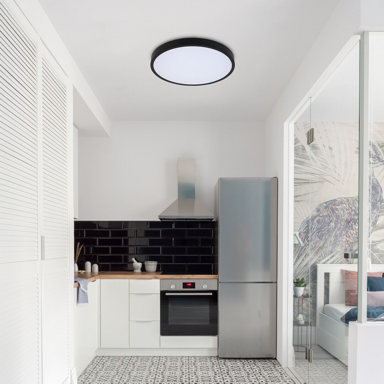 Rabalux Alenzo inteligentny plafon 1x36 W biały-czarny 71441