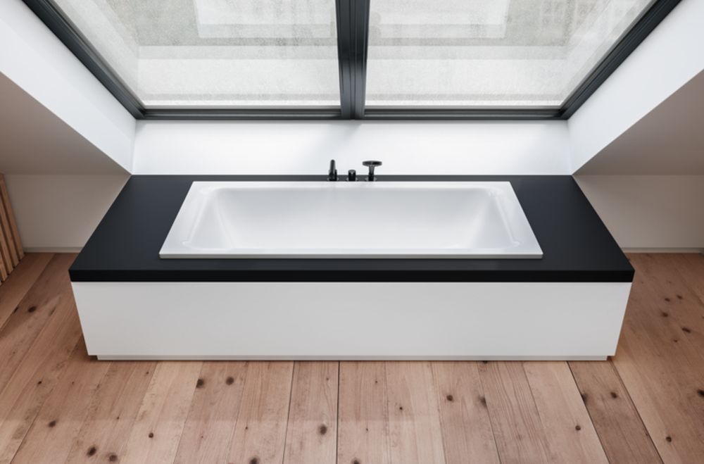 Bette BetteSelect Duo wanna prostokątna 180x80 cm biała 3473-000