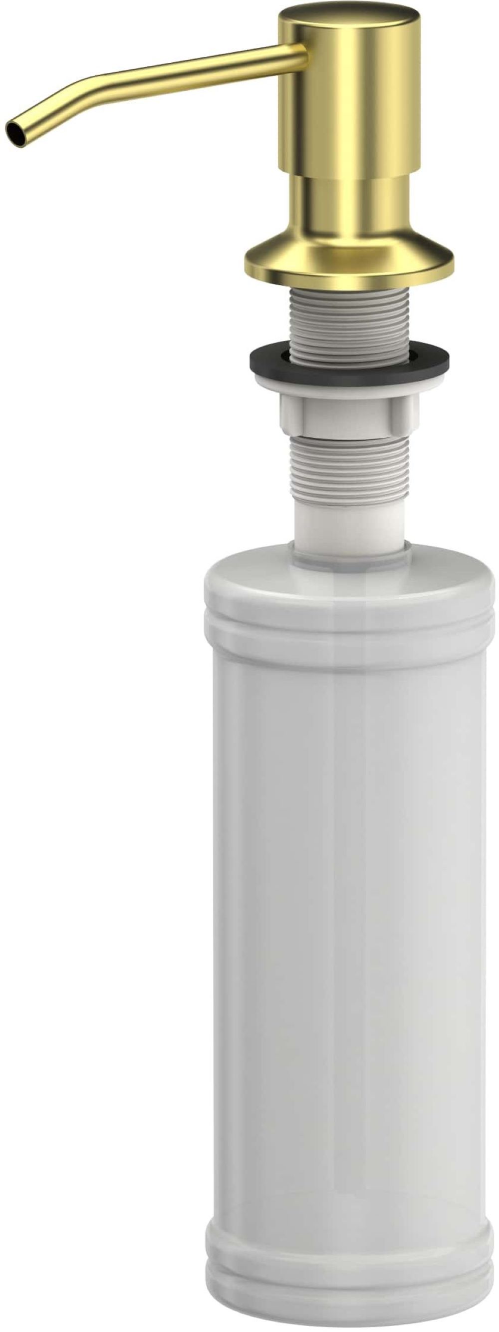 Quadron Keira dozownik do płynu 320 ml blatowy złoty PVD MFS1001PG