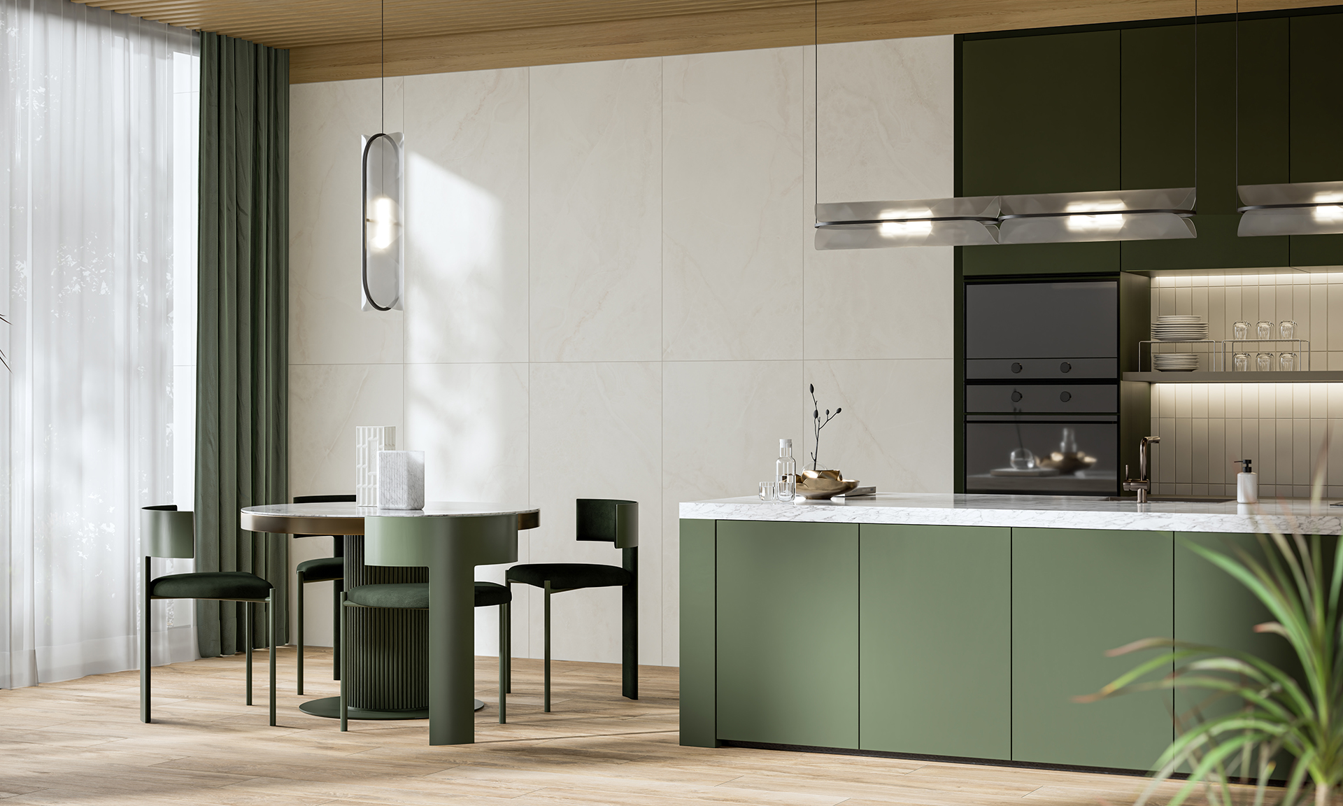 Cerrad x La Mania Essence płytka ścienno-podłogowa 119,7x59,7 cm beżowa