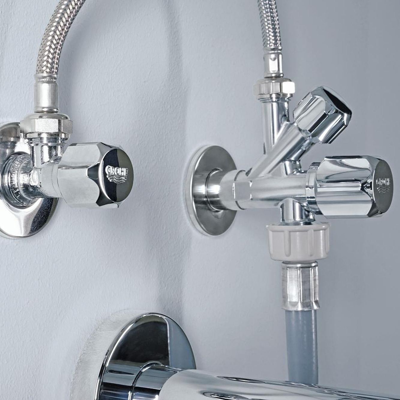 Grohe Was zawór kątowy kombinowany 1/2" chrom 22035000 - Wysyłka w 24h