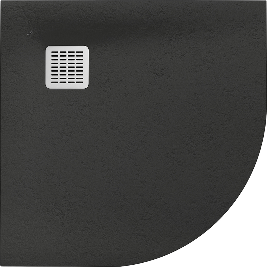 Roca Terran brodzik 90x90 cm półokrągły kompozyt Stonex onyks AP10538438401640