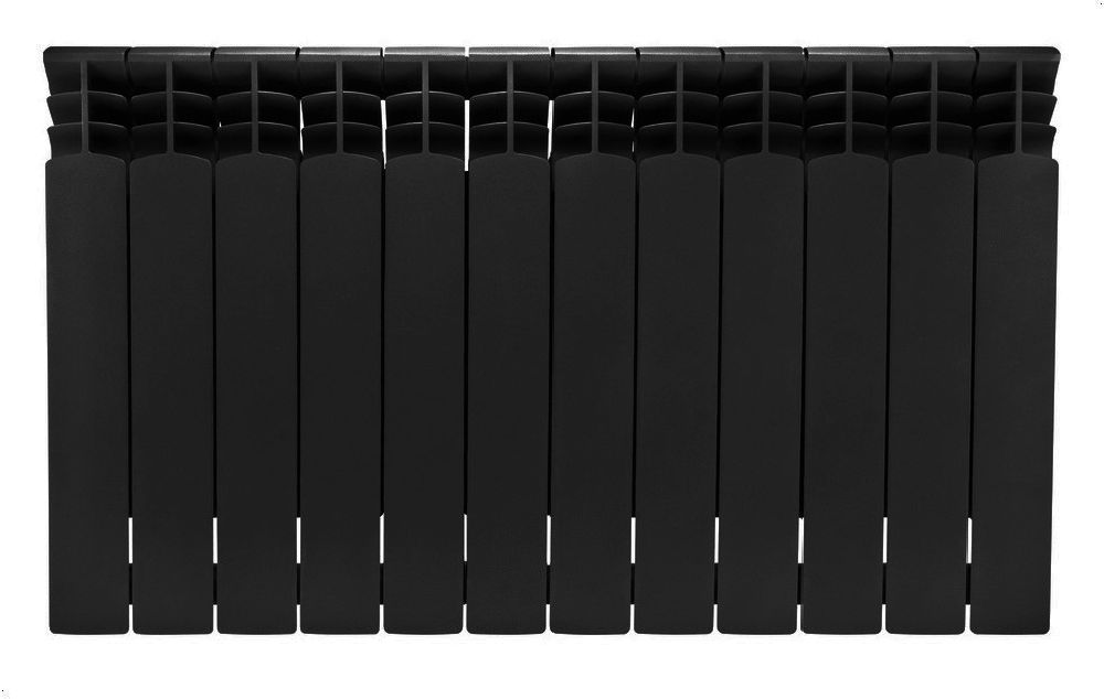 KFA Armatura G500F grzejnik pokojowy 57,2x96,6 cm podłączenie boczne czarny 789-120-81