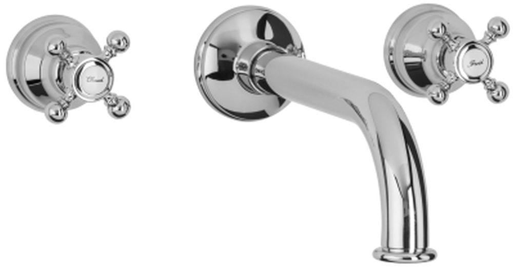 Herzbach Anais bateria umywalkowa podtynkowa 3-otworowa chrom 32.959000.1.01