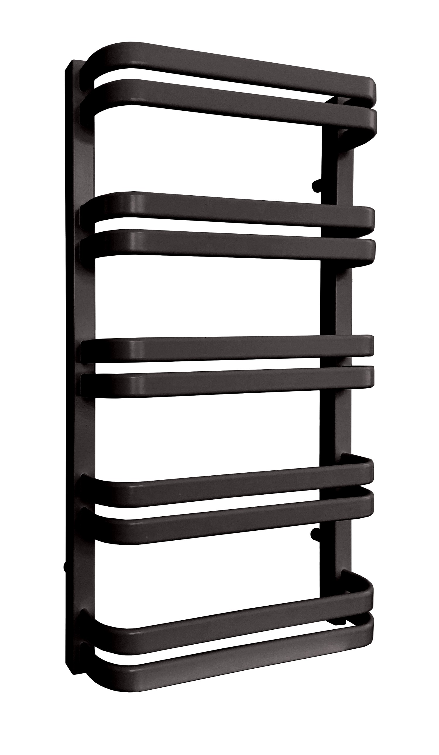 Luxrad Perseid grzejnik łazienkowy dekoracyjny 80x43 cm czarny PER798430S040