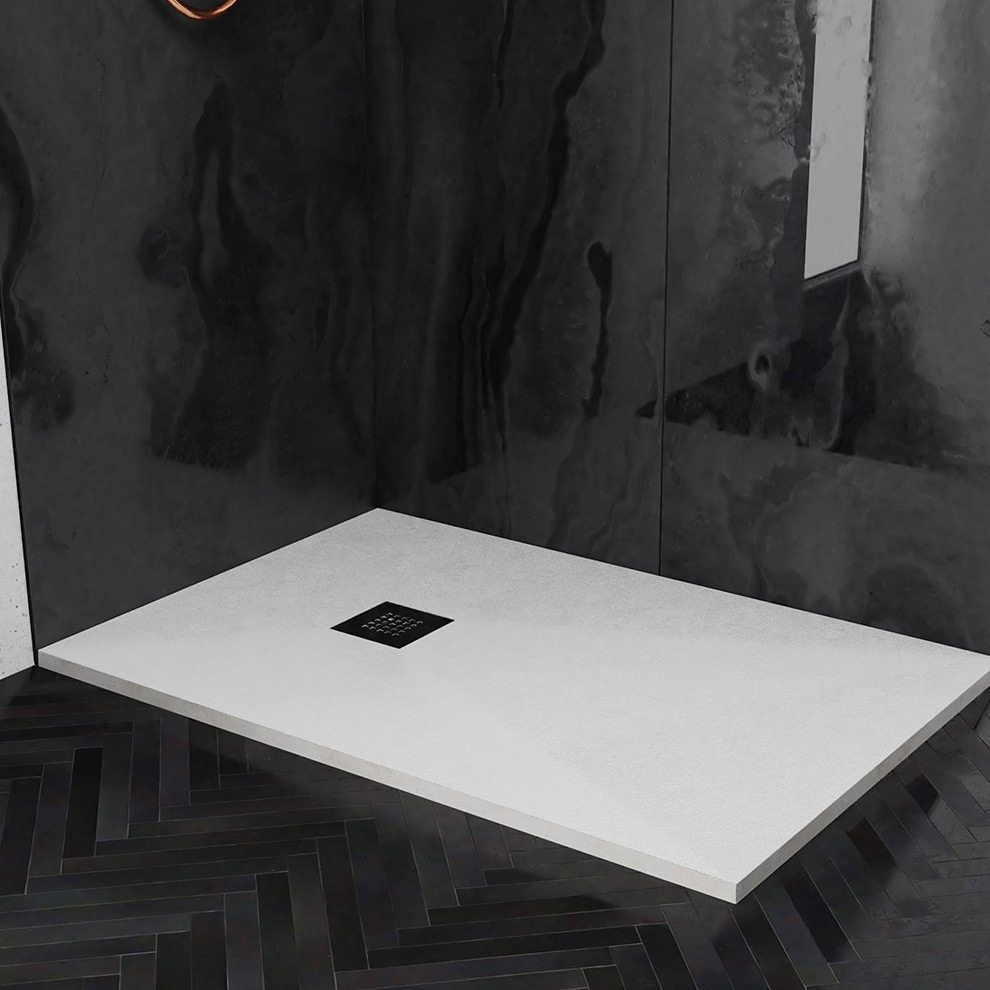 Vayer Kronos brodzik 100x80 cm prostokątny biały 100.080.000.2-1.0.0.0.0