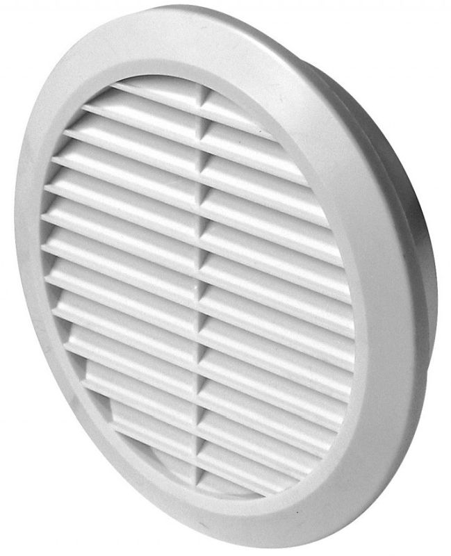 Awenta Classic kratka 125x125 mm biała T77