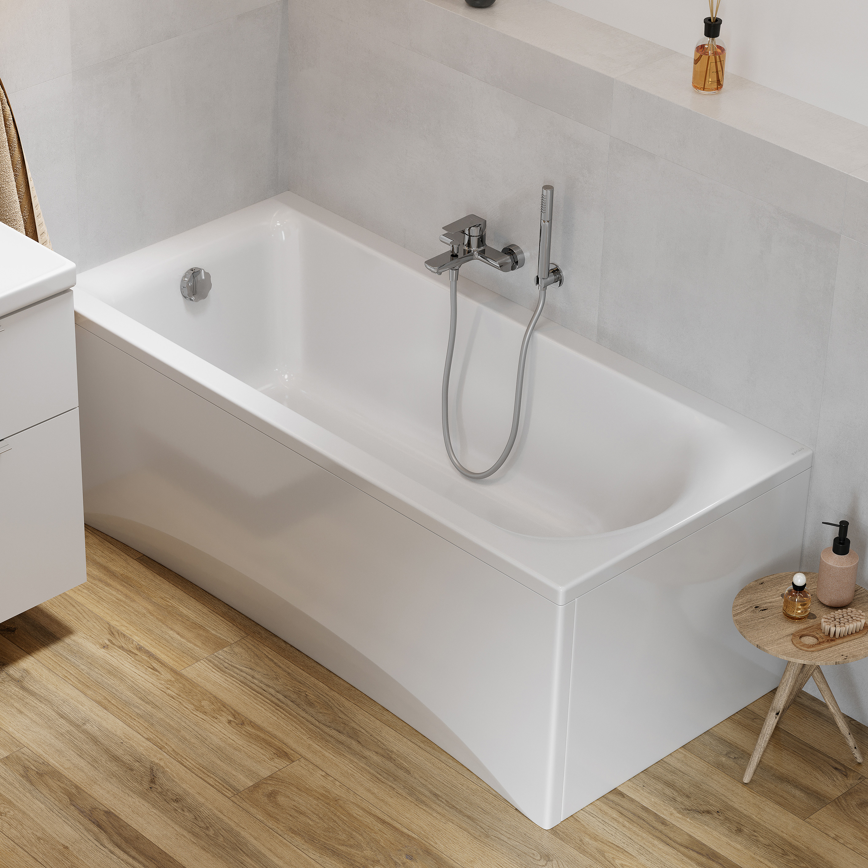 Cersanit City wanna prostokątna 180x80 cm biała S301337 - Wysyłka w 24h