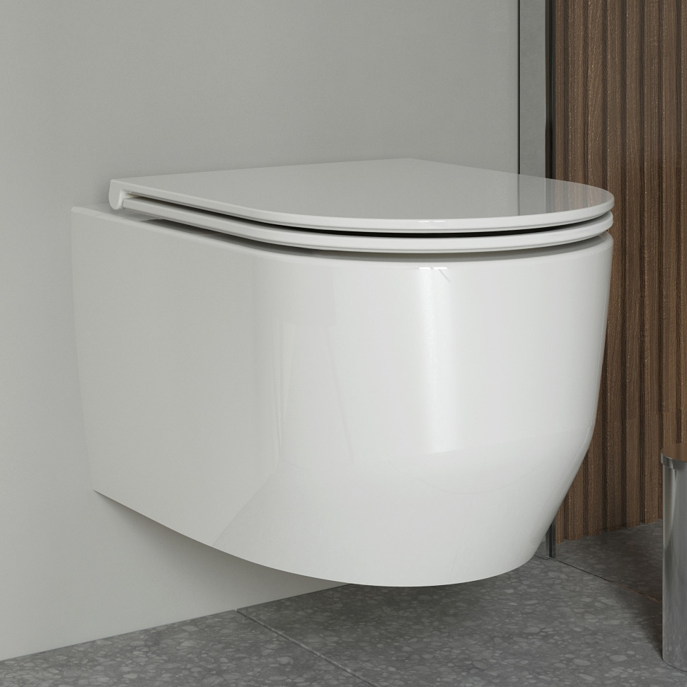 Oltens Holsted deska sedesowa wolnoopadająca biała 45112000 - Wysyłka w 24h