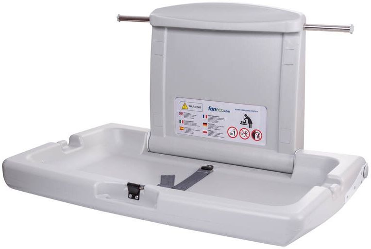 Faneco Panda przewijak dla niemowląt szary LBCTH - Wysyłka w 24h