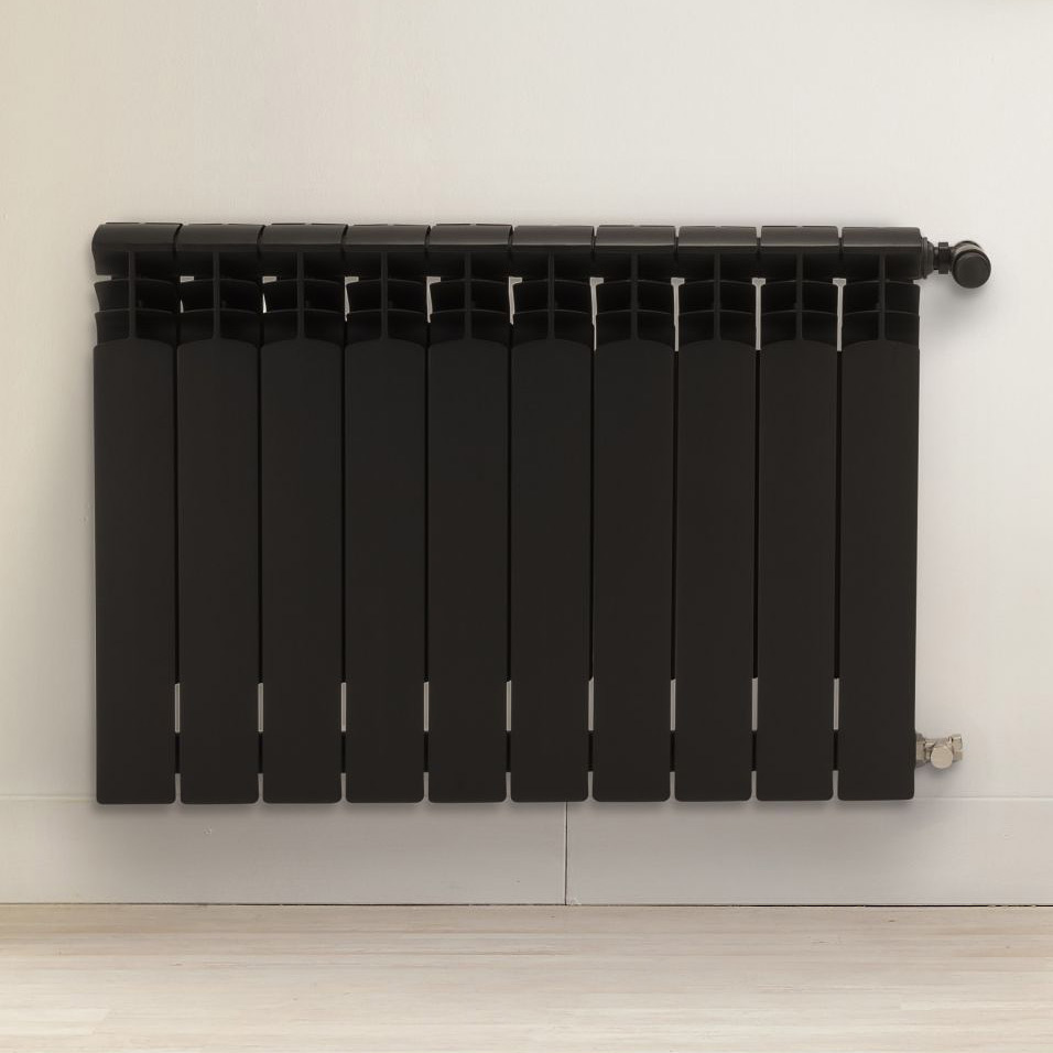 KFA Armatura G500 F/D/1 grzejnik pokojowy 57,2x80,4 cm czarny 789-100-81