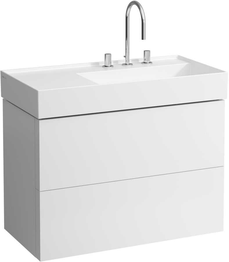 Laufen Kartell umywalka 90x46 cm ścienna prostokątna biała H8103390001121
