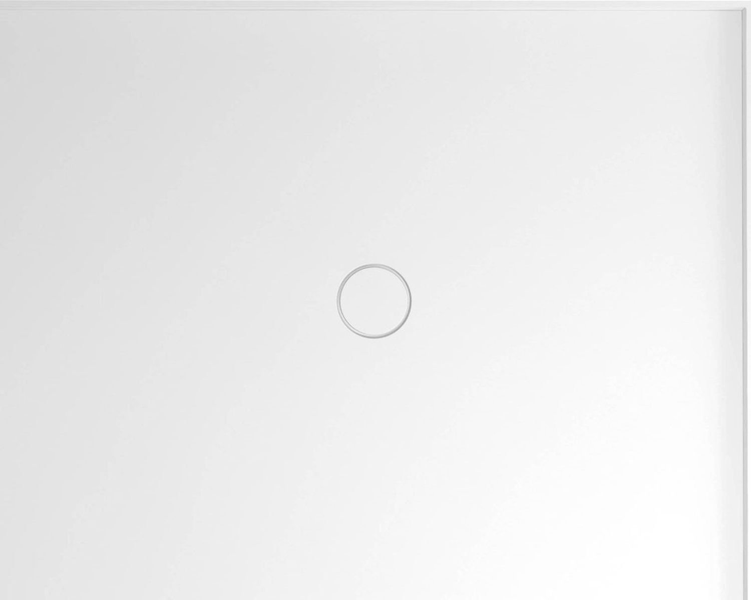 Polysan Mirai brodzik 100x80 cm prostokątny prawy biały 73170