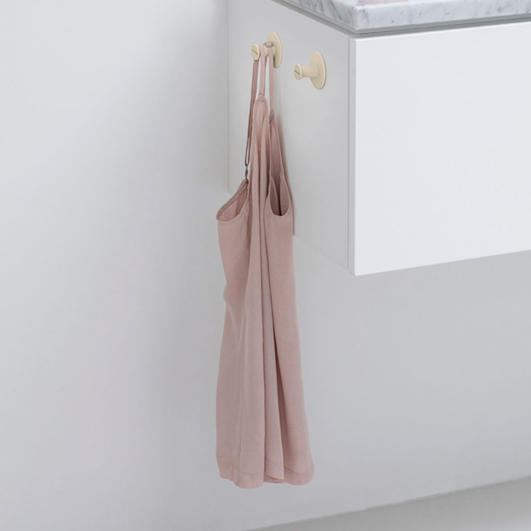 Brabantia ReNew haczyk na ręcznik 2 sztuki beżowy 223761 - Wysyłka w 24h