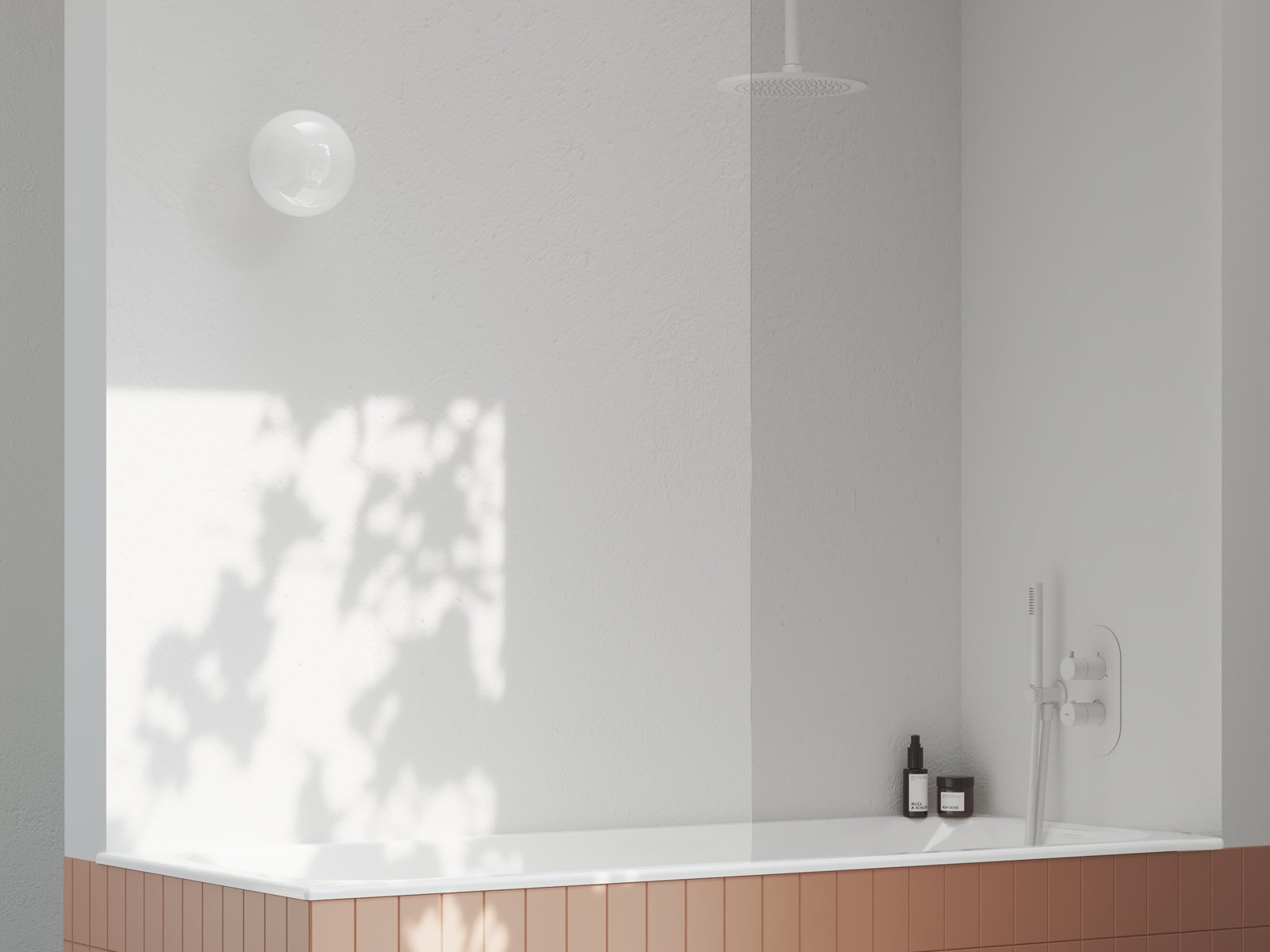 Ravak Espirit bateria wannowo-prysznicowa podtynkowa z termostatem biały mat X070252