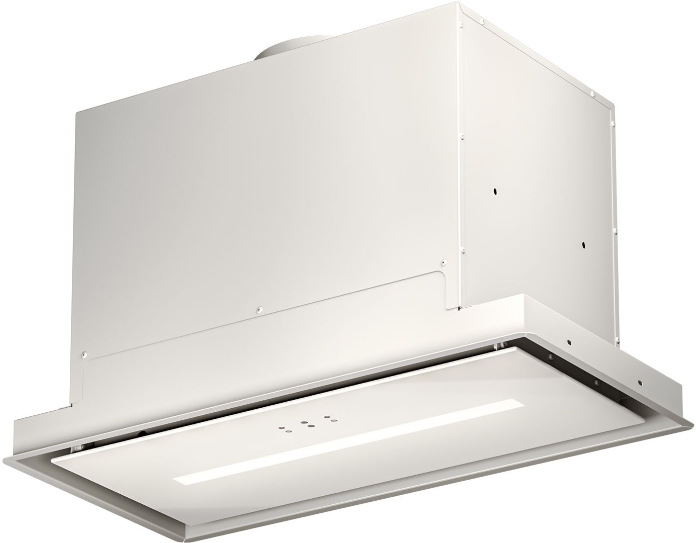 Maan Helios 60 Plus Gest Silent okap kuchenny 58 cm podszafkowy biały OHEL60HGGC.S3.BI.KSW.SIL_EO