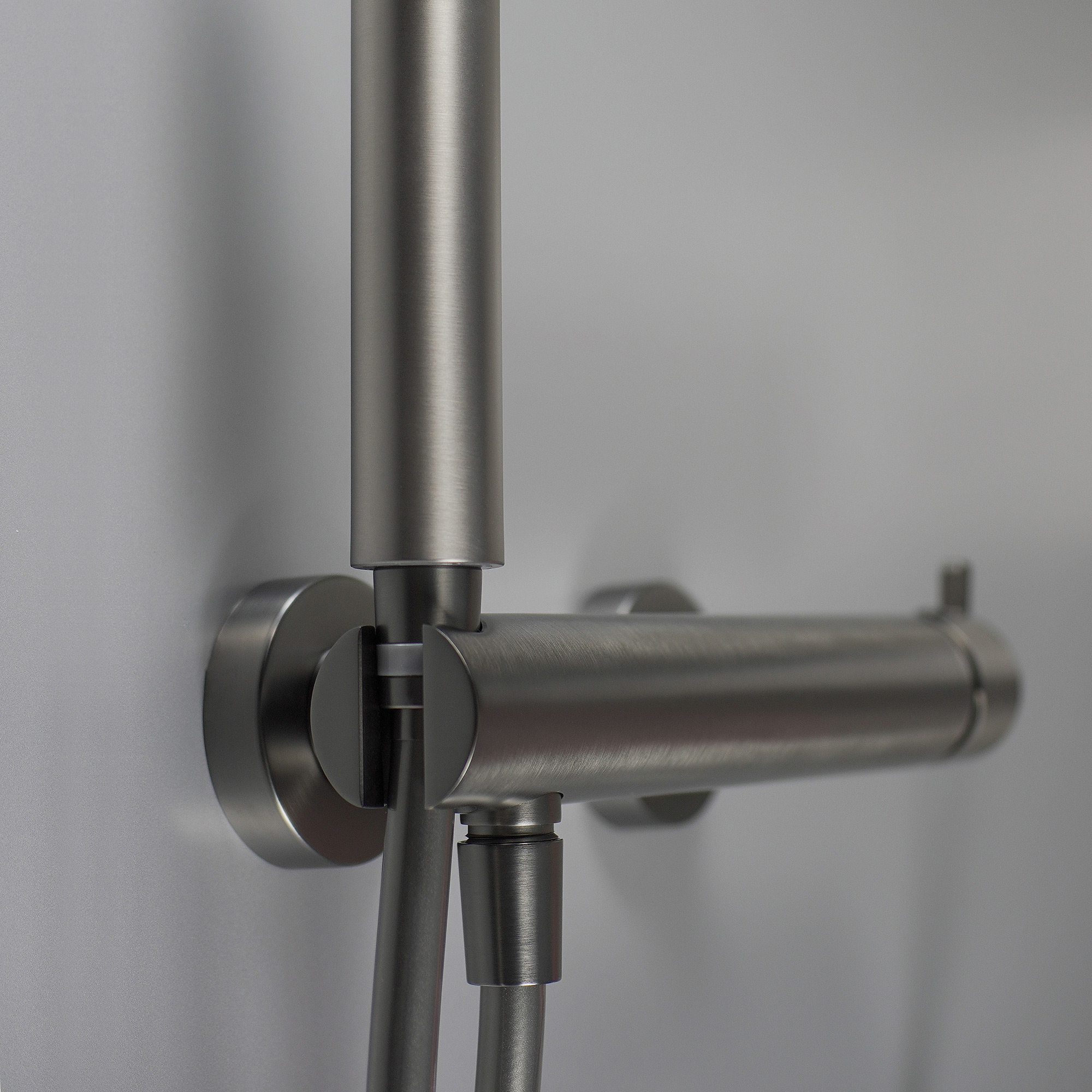 Deante Silia bateria prysznicowa ścienna titanium BQSD41M - Wysyłka w 24h