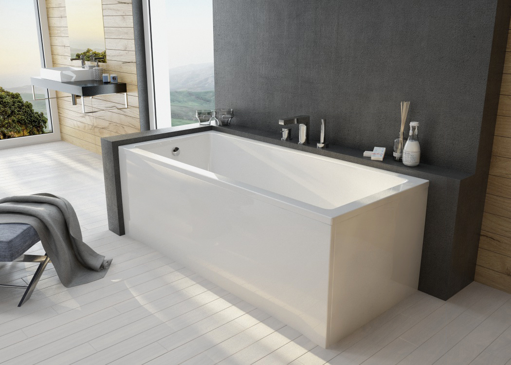 Sanplast Free Line obudowa do wanny 180 cm OWP/FREE180 czołowa biała 620-040-2070-01-000