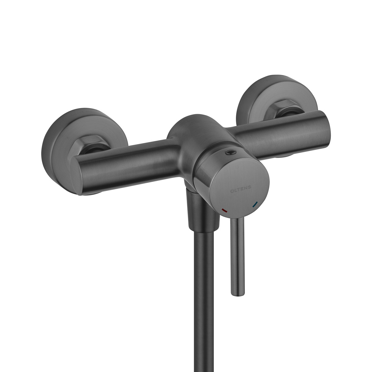 Oltens Molle bateria prysznicowa ścienna grafit 33000400 - Wysyłka w 24h