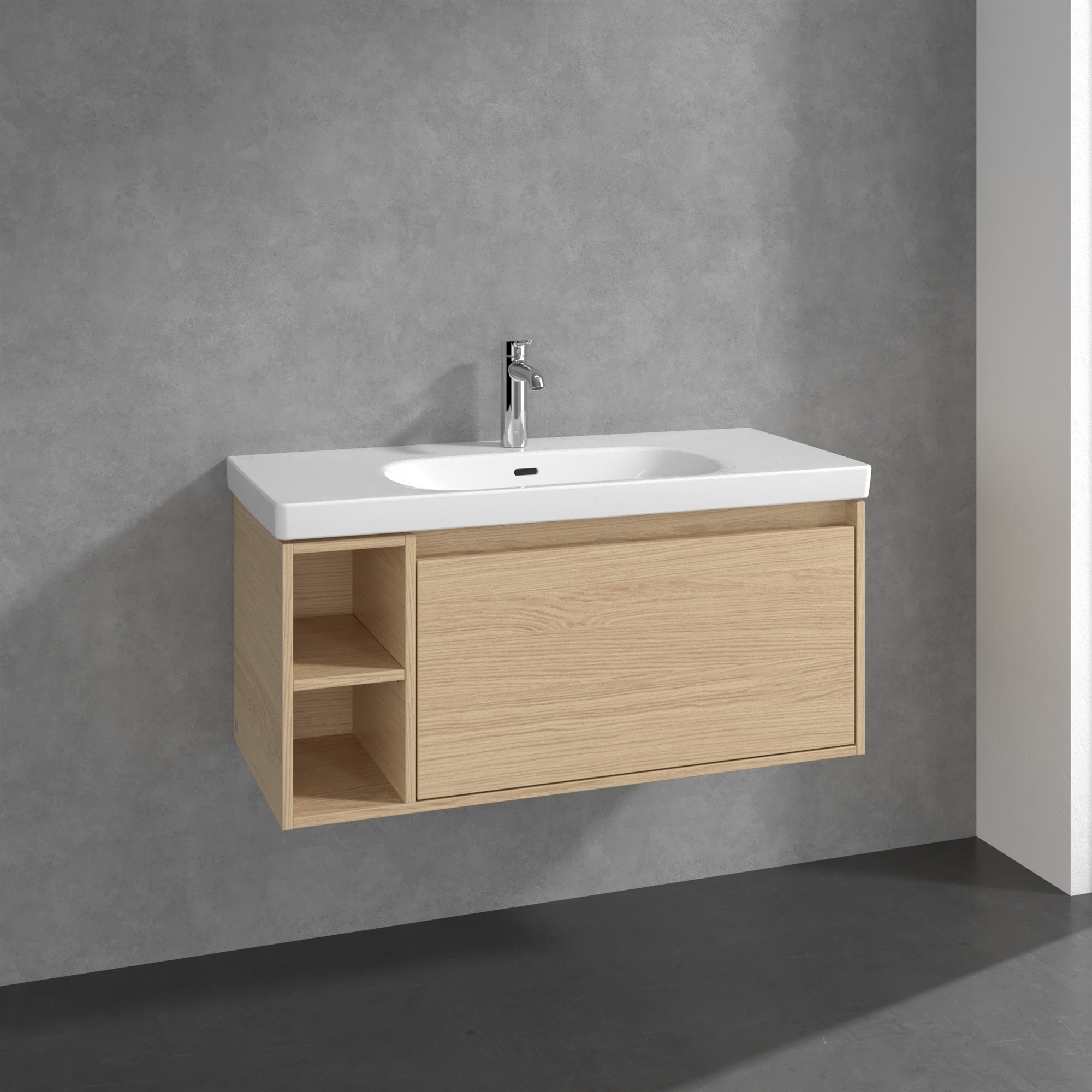 Villeroy & Boch Skyla szafka 97,2x43,9x43,6 cm podumywalkowa wisząca Nordic Oak C79000VJ