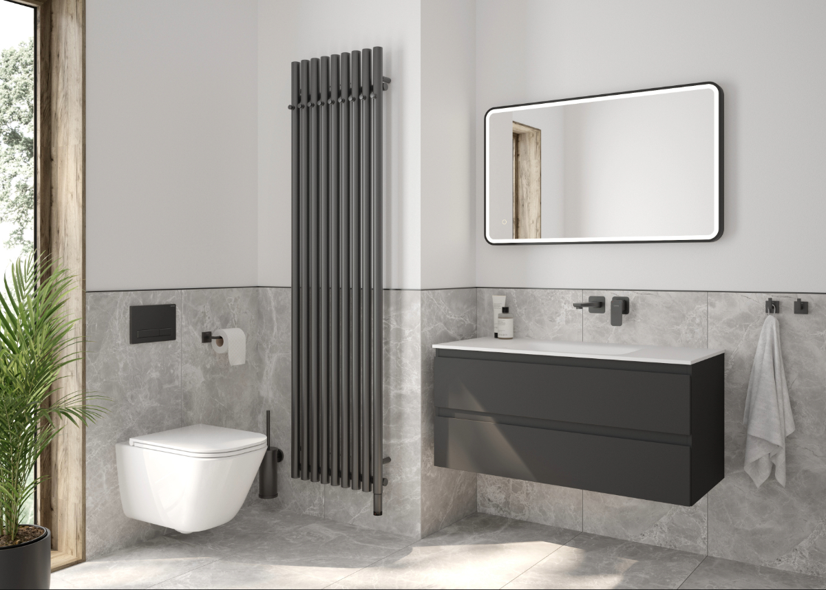 Zestaw Oltens Hadsel Stille miska WC wisząca PureRim z deską wolnoopadającą Slim biała 42045000 - Wysyłka w 24h