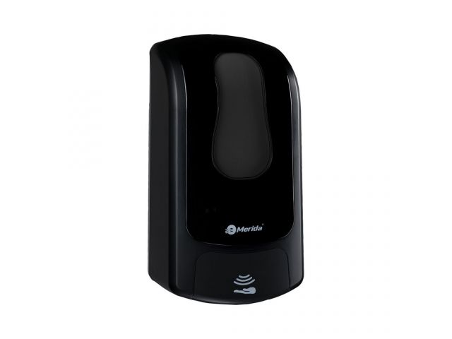 Merida One dozownik płynu dezynfekcyjnego elektroniczny 1000 ml ścienny czarny DEC201 - Wysyłka w 24h
