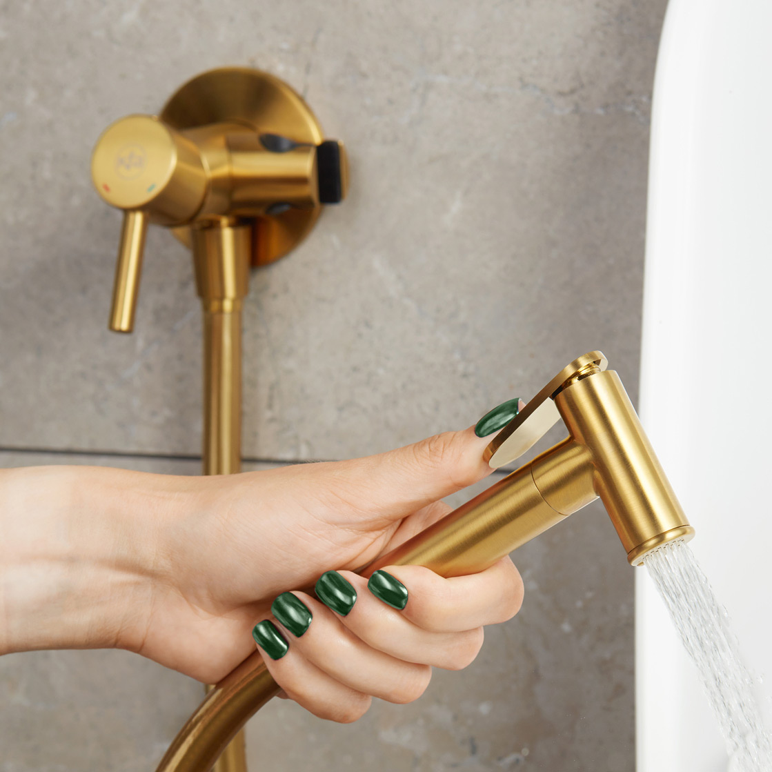 KFA Armatura Moza bateria bidetowa podtynkowa złota 5039-512-00 - Wysyłka w 24h