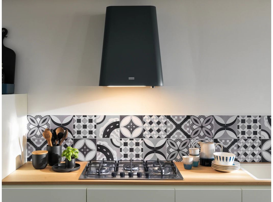 Franke Smart Deco FSMD 508 BK okap kuchenny 50 cm przyścienny czarny mat 335.0528.006