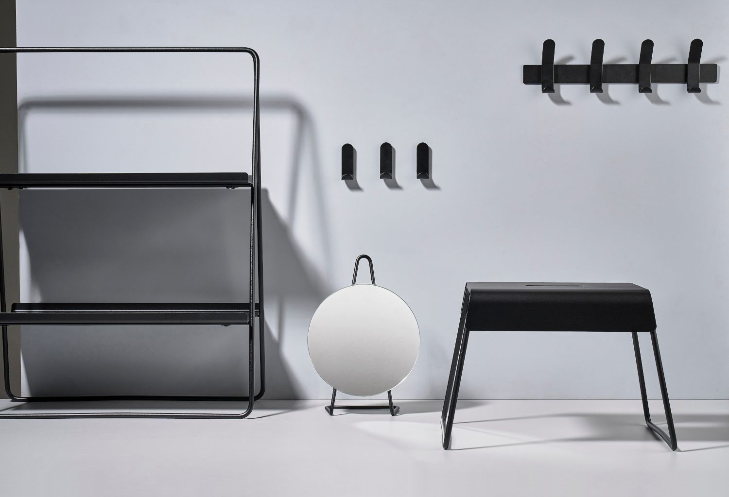 Zone Denmark A-hook wieszak na ręcznik czarny 331821