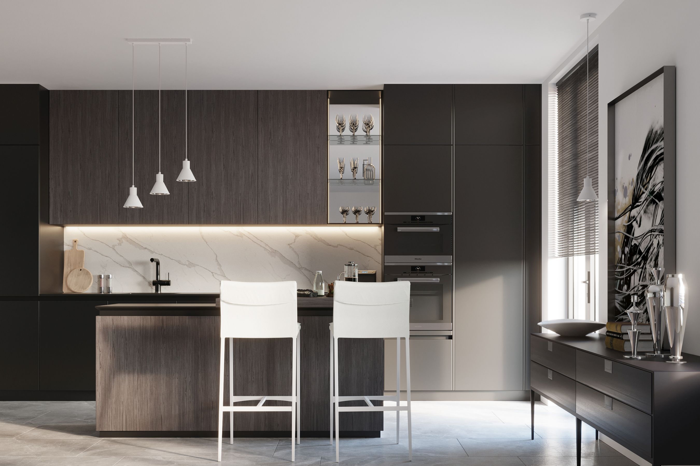 Sollux Lighitng Tazila lampa wisząca 3x60W biała SL.0988