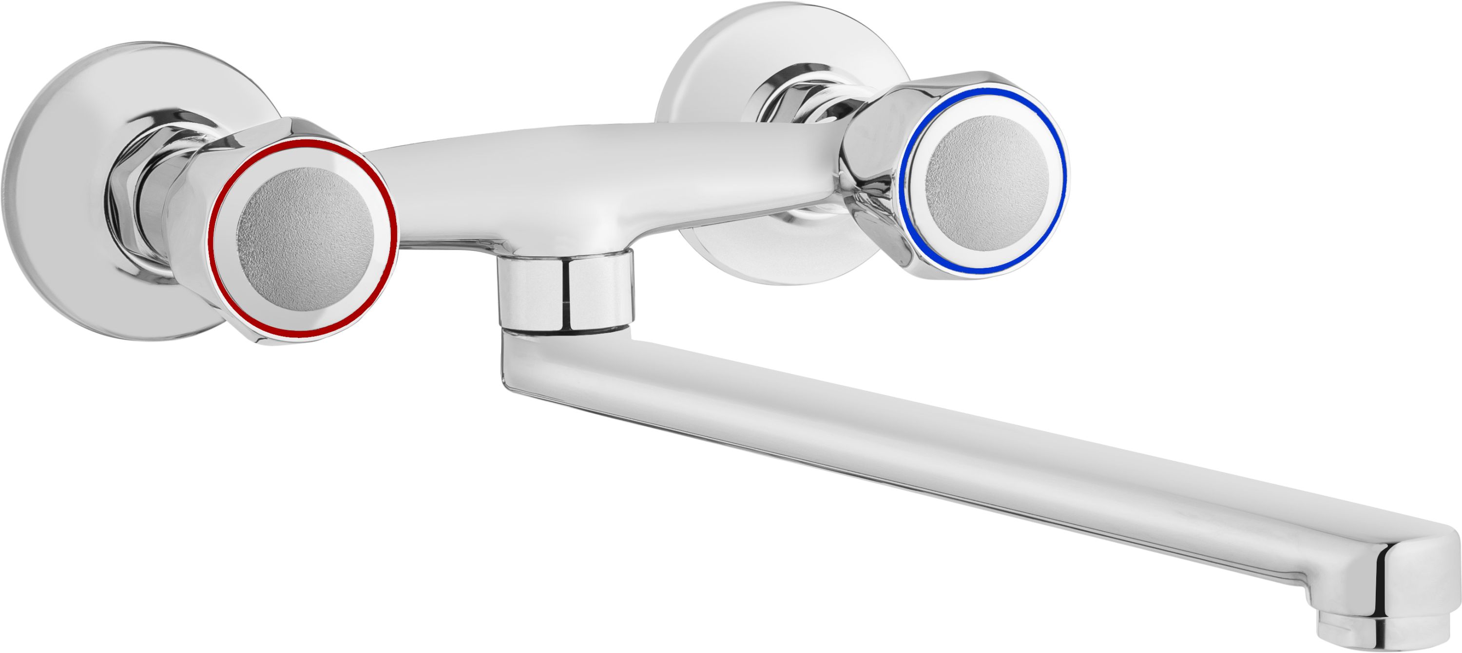 Deante Neo Teno bateria kuchenna ścienna chrom BON_080D