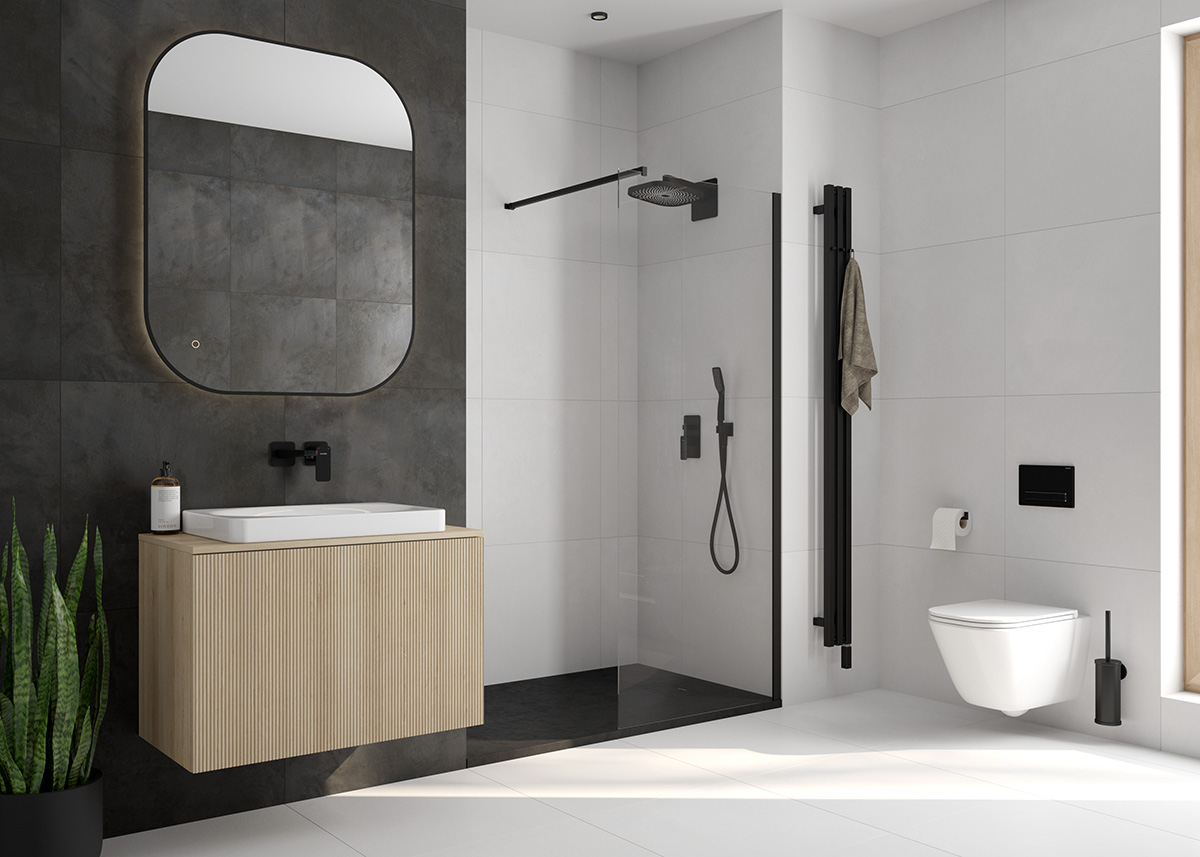 Zestaw Oltens Hadsel miska WC wisząca PureRim z powłoką SmartClean z deską wolnoopadającą Slim biała 42546000 - Wysyłka w 24h