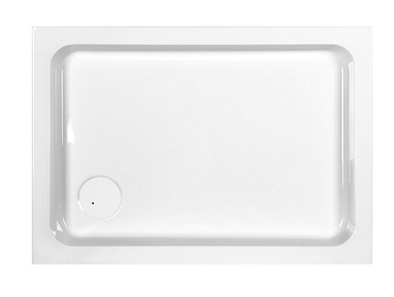 Sanplast Free Line brodzik 80x100 cm prostokątny B/FREE biały 615-040-0170-01-000