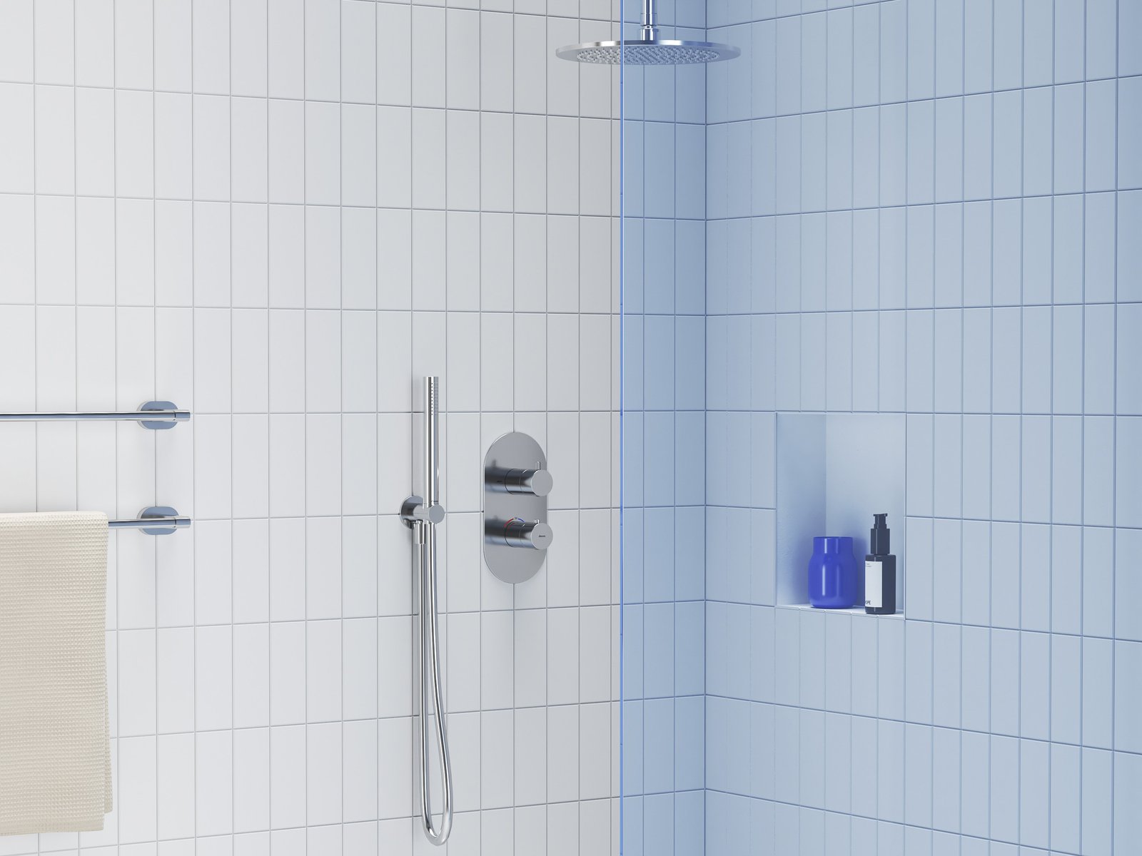 Ravak Espirit bateria wannowo-prysznicowa podtynkowa z termostatem chrom X070206