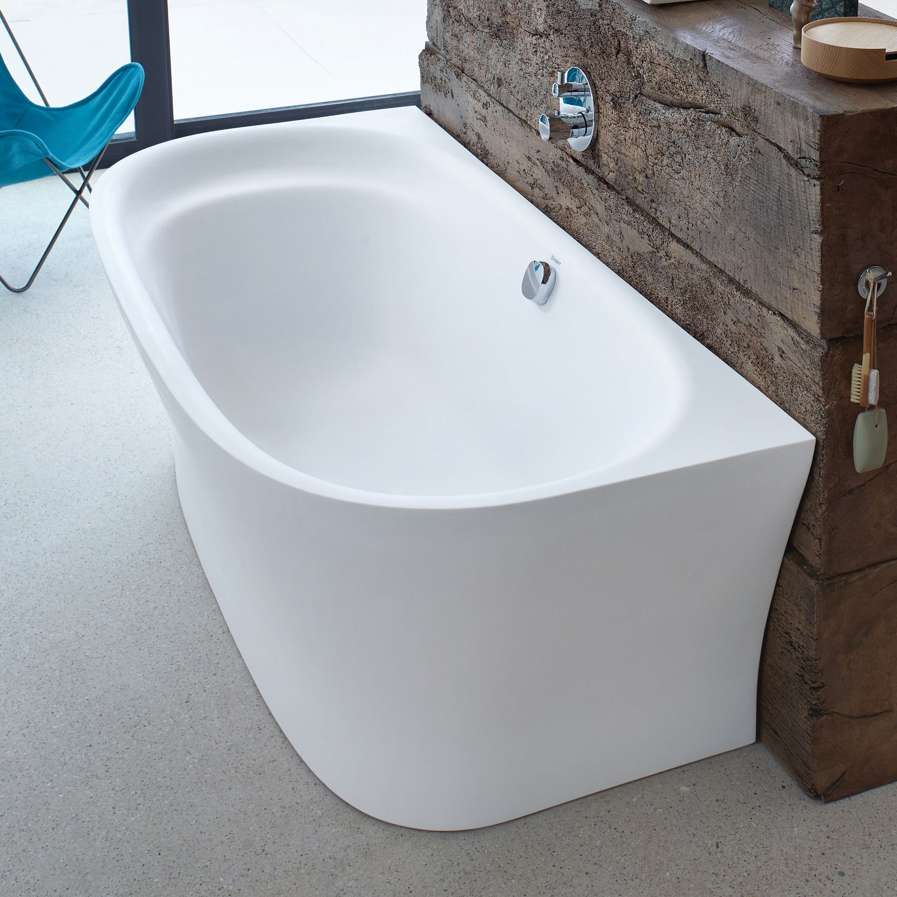 Duravit Cape Cod wanna wolnostojąca 190x90 cm przyścienna owalna biała 700364000000000